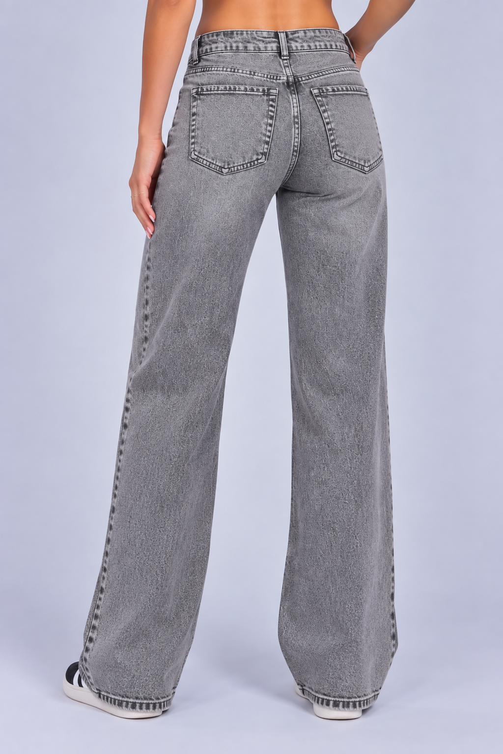 Queen Hearts | The Grey Wide Leg