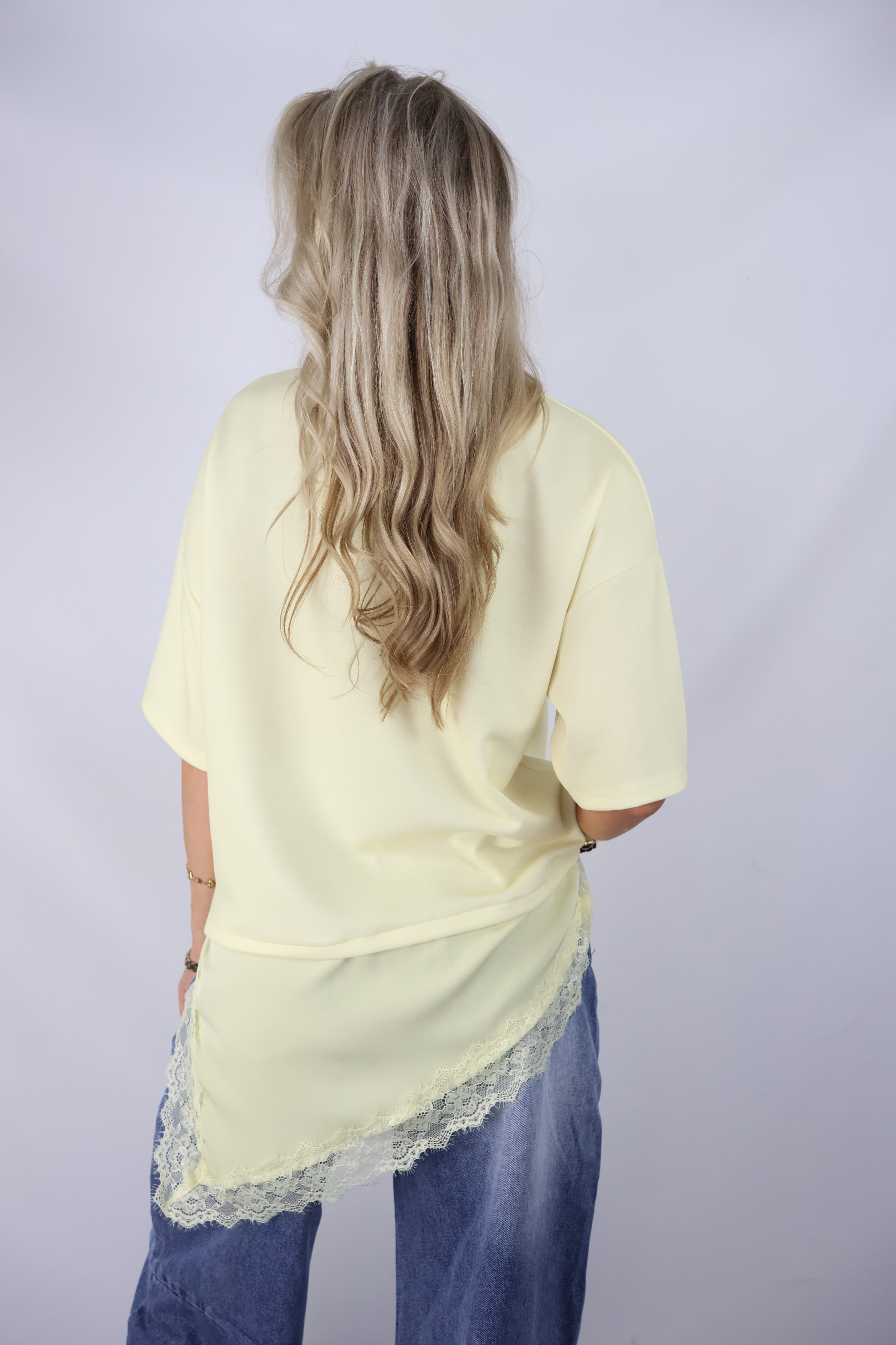 Oversized Tee | Yellow