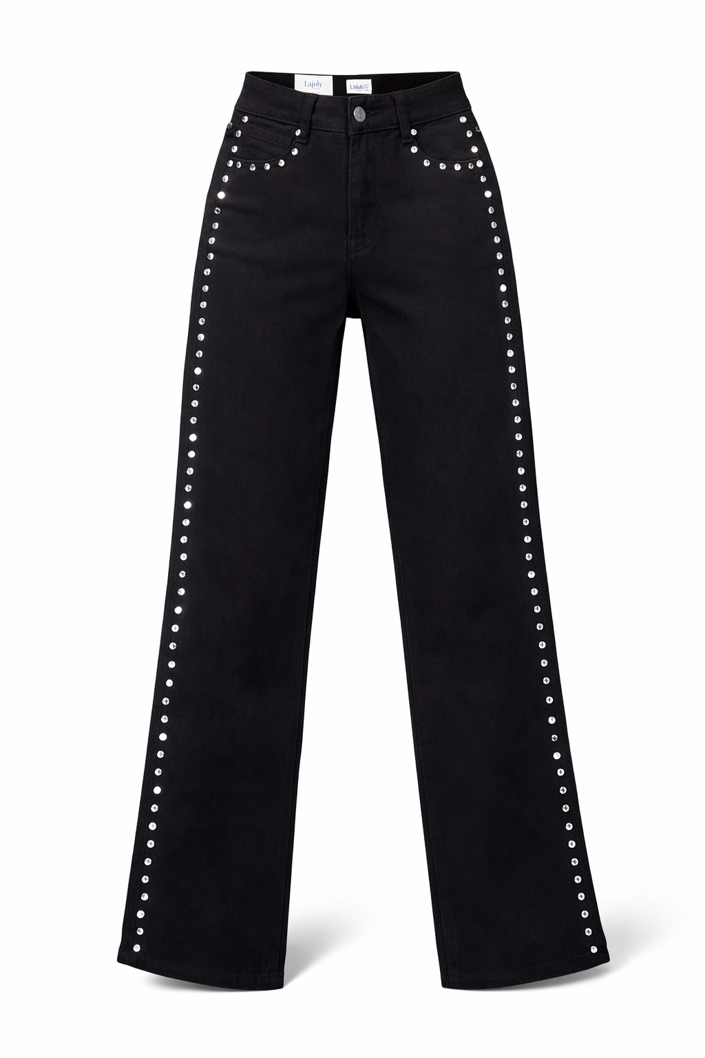 Wide Leg Jeans | Stud