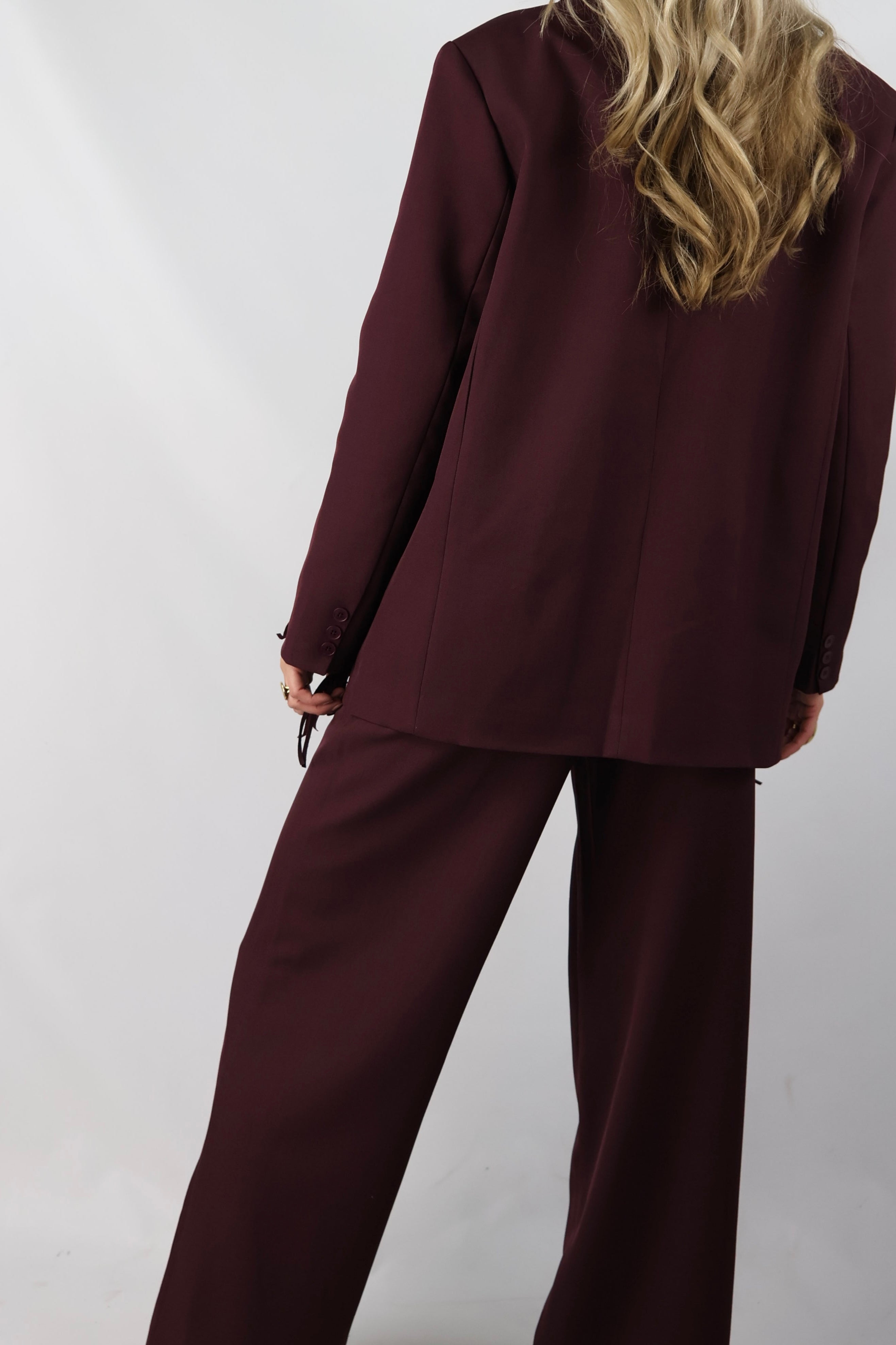 Wide Leg | Aubergine