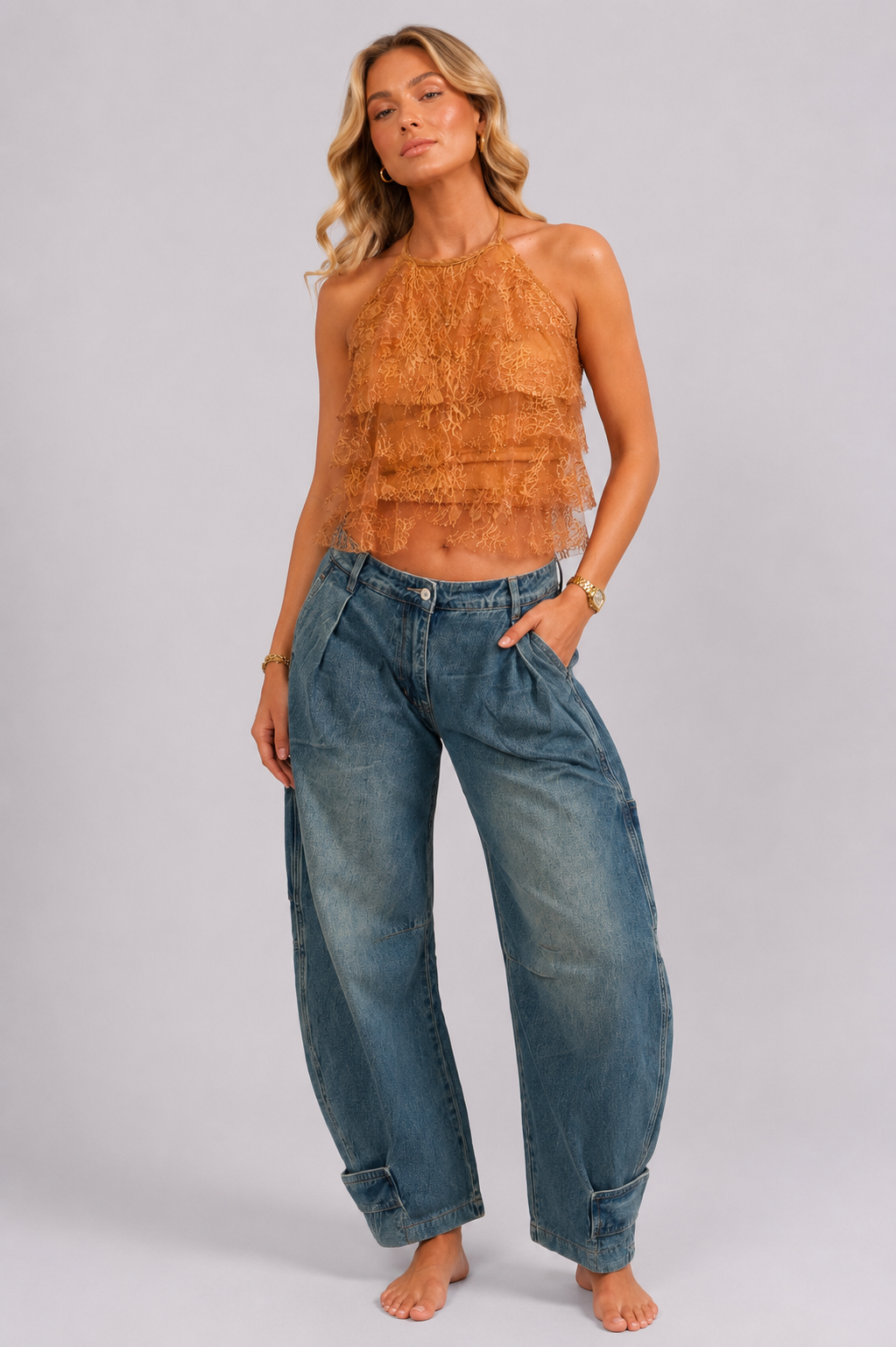 Laulia | Balloon Jeans
