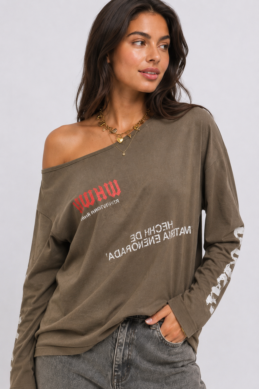 Oversized Tee | Mabel