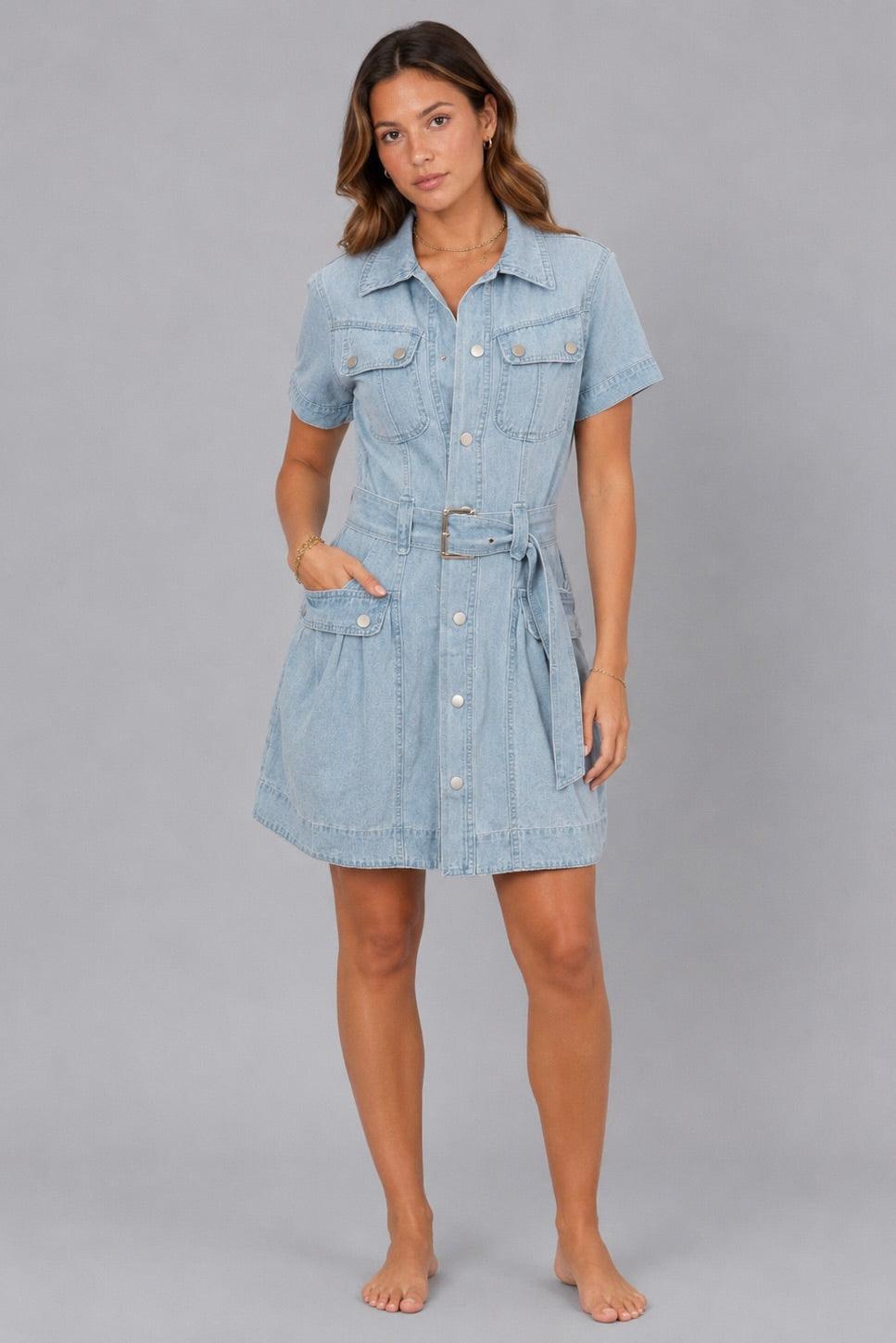 Denim Dress | Hailey