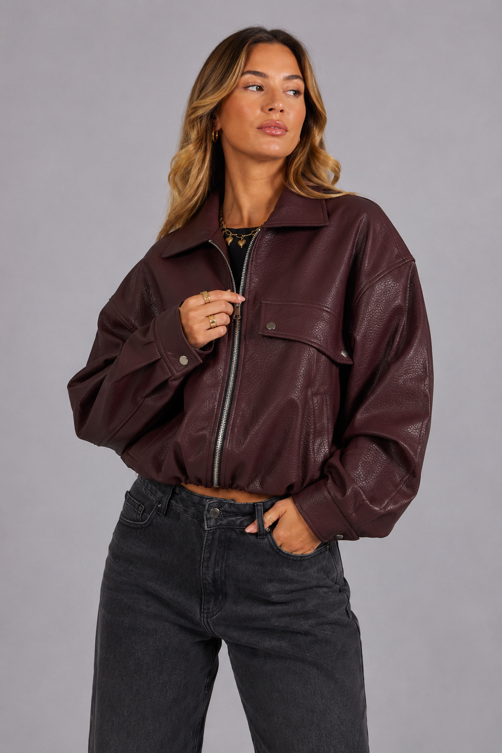 Leather Jack | Ambika