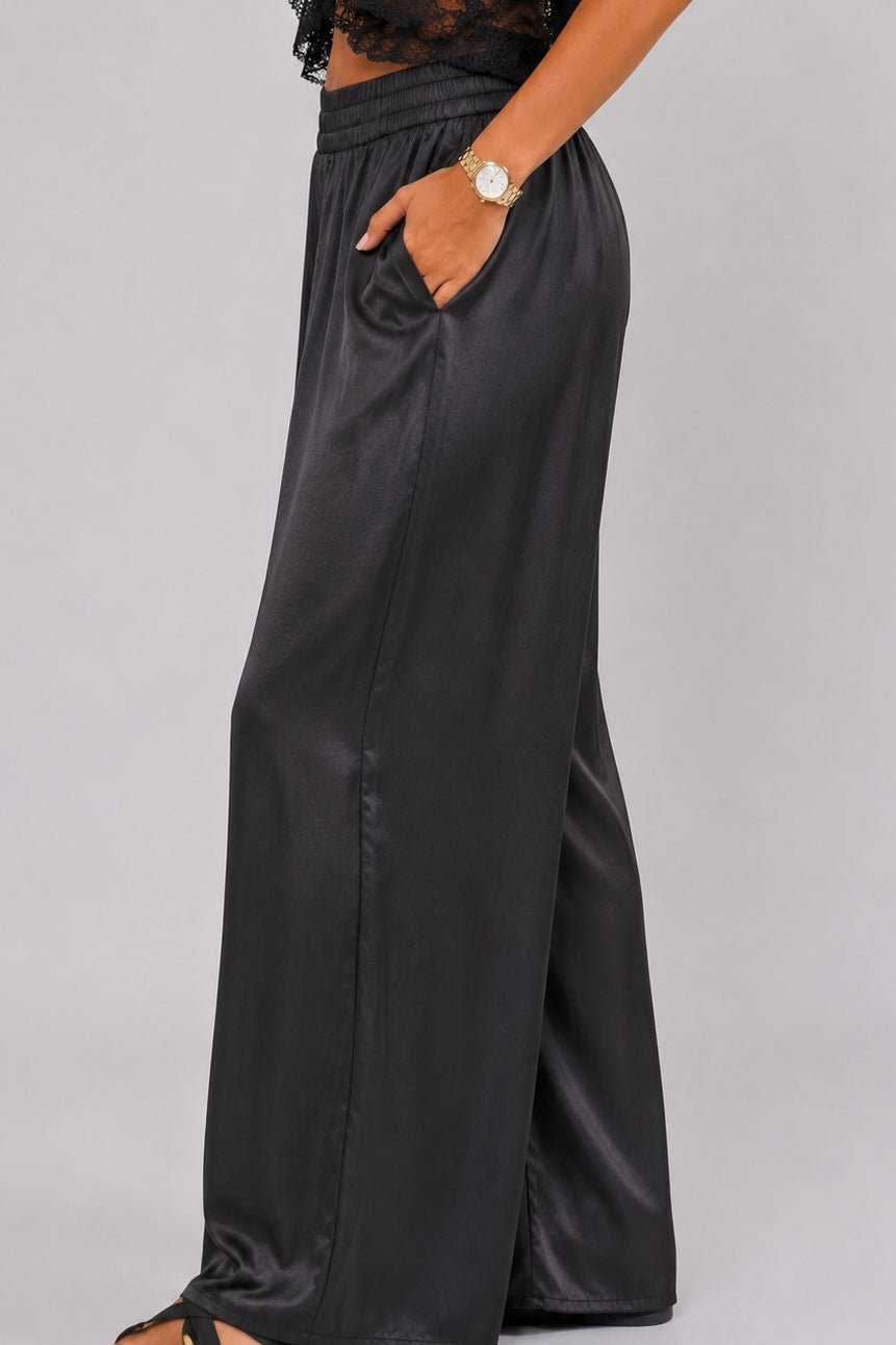 Satin | Wide Leg