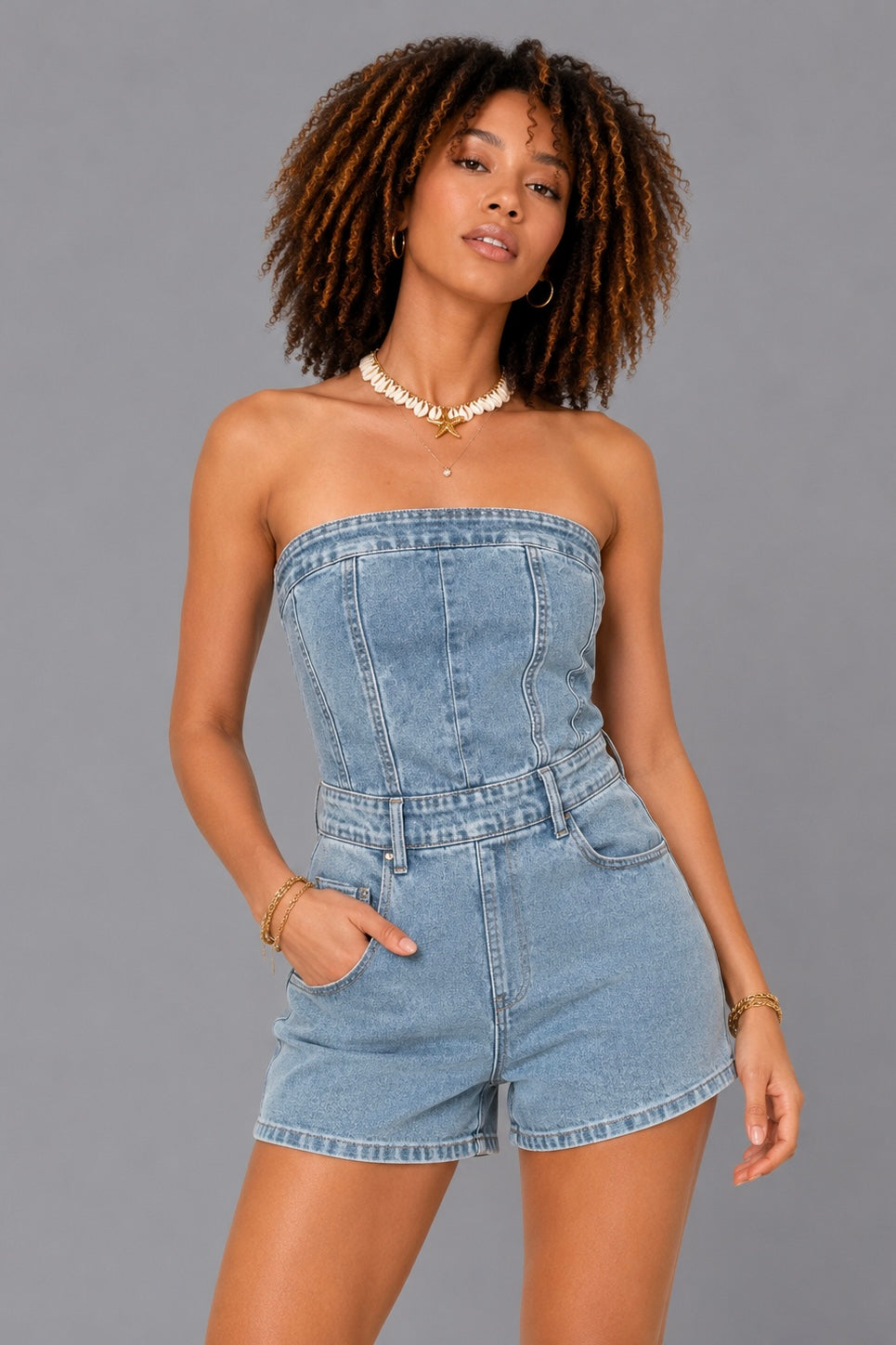 Playsuit | Denim
