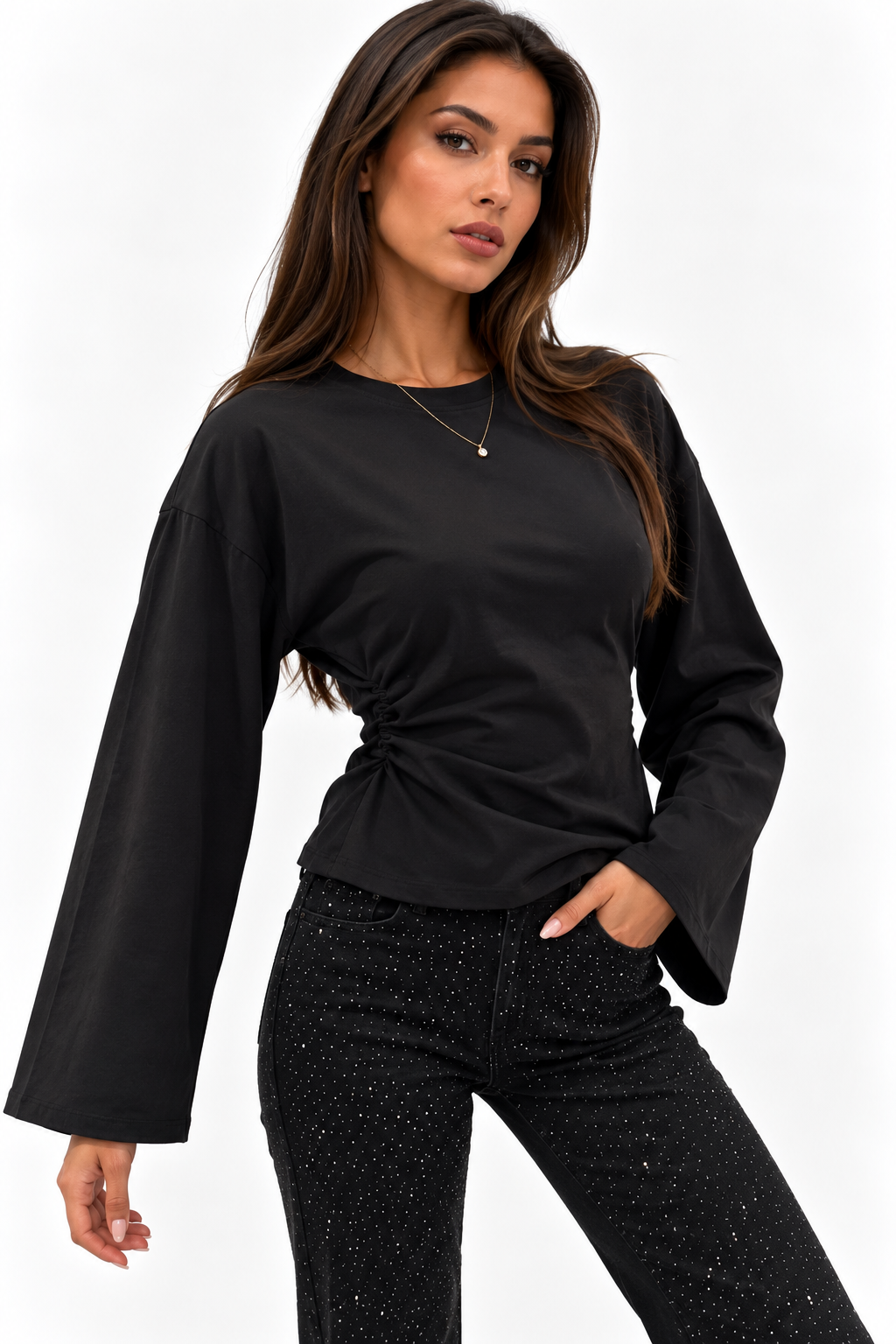 Longsleeve Ambika | Black