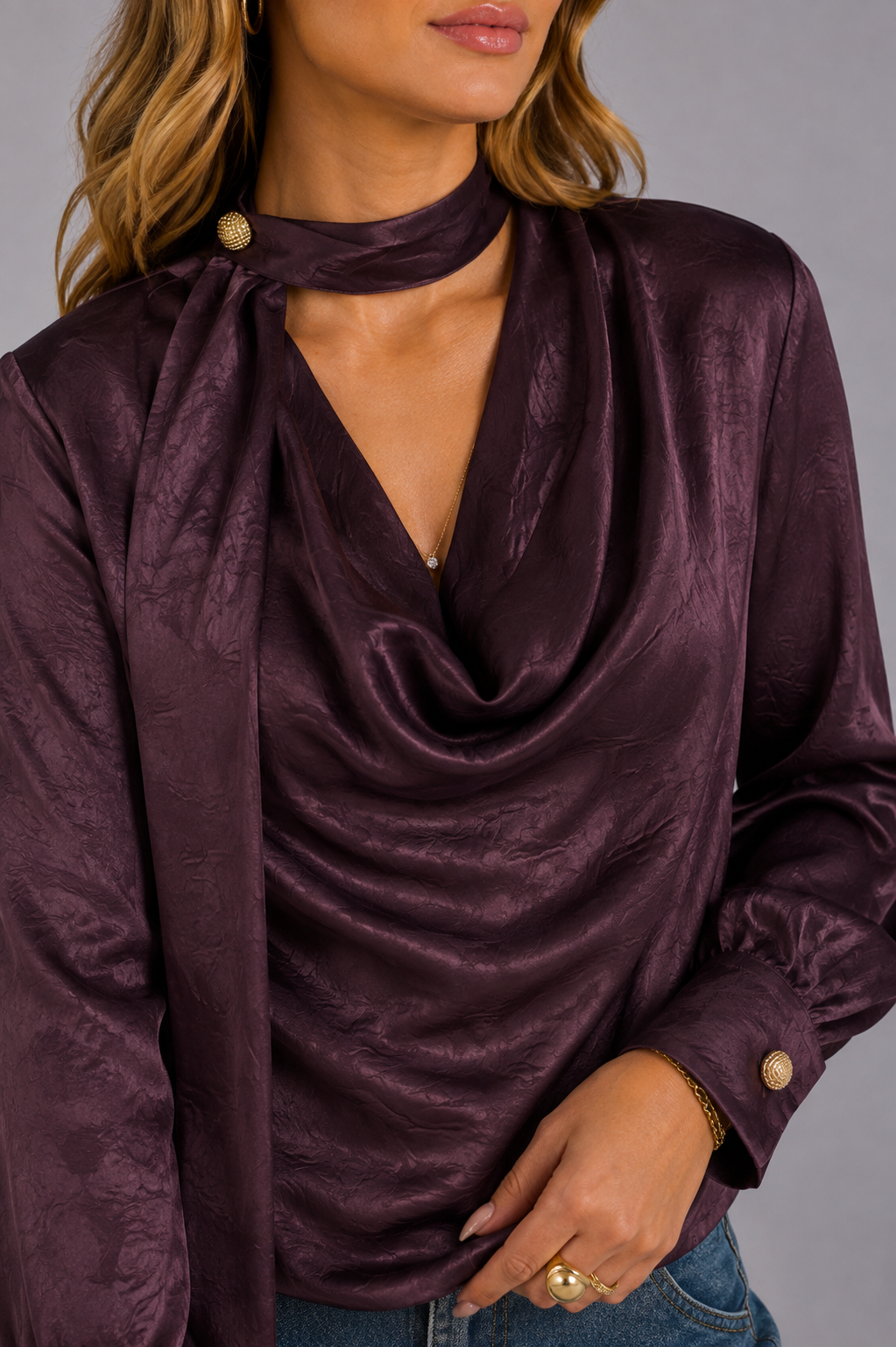 Blouse | Satin