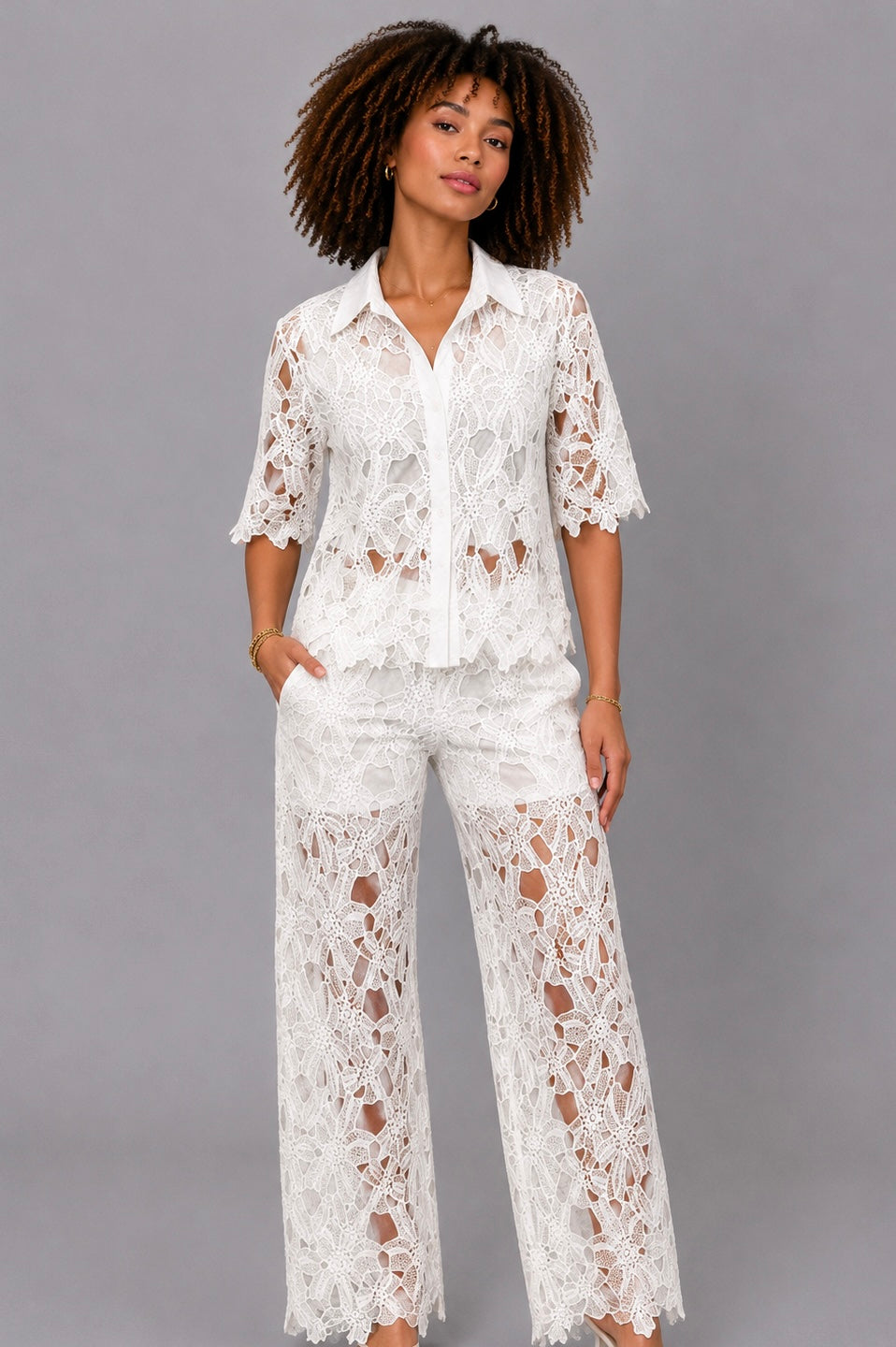 2-Delig Set | Lace