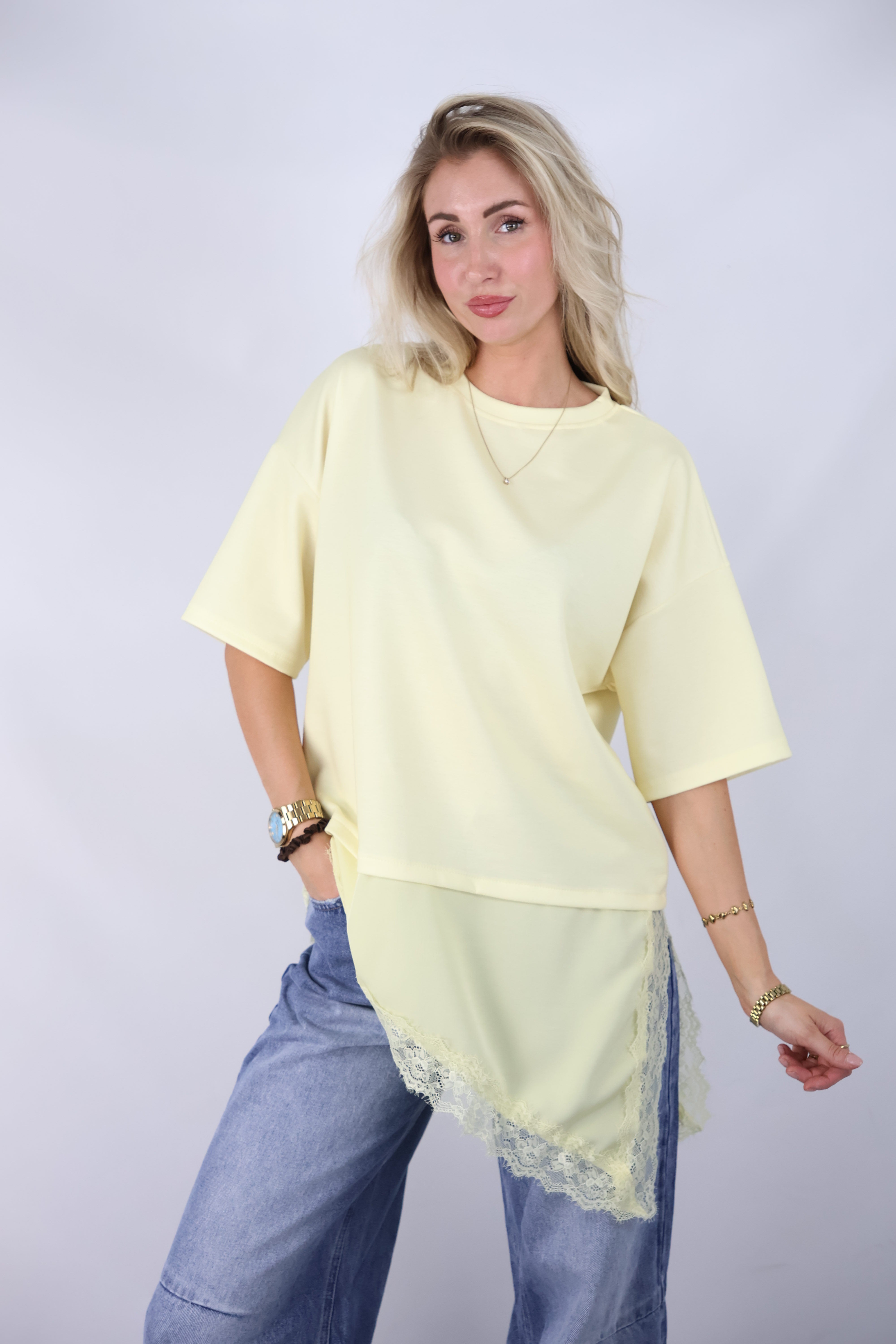 Oversized Tee | Yellow