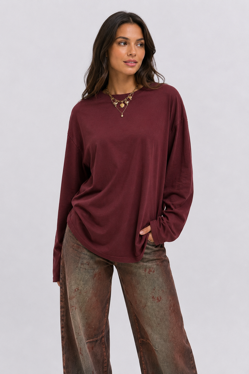 Oversized Longsleeve | Amy