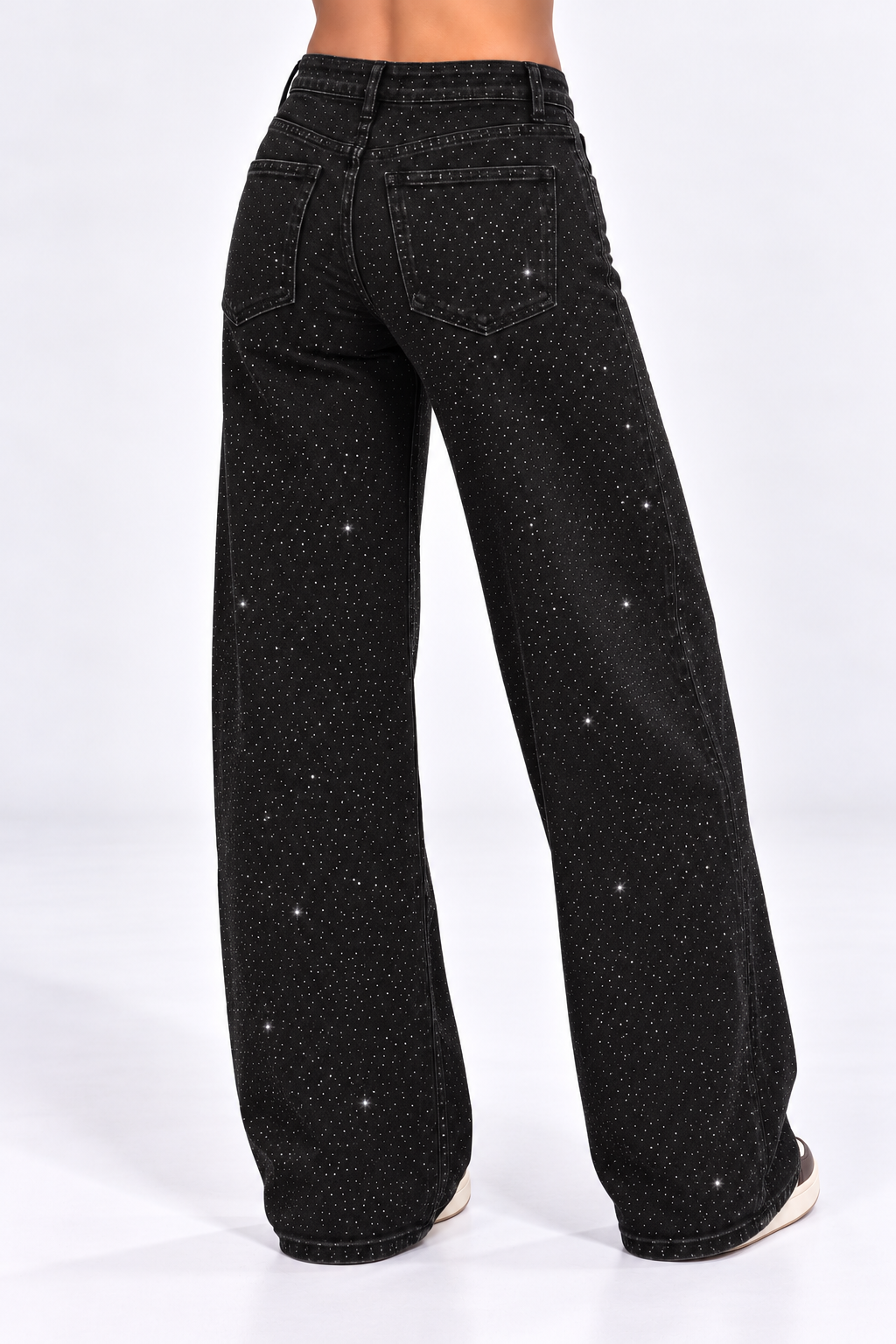 Laulia Jeans Straight Jeans | Strass