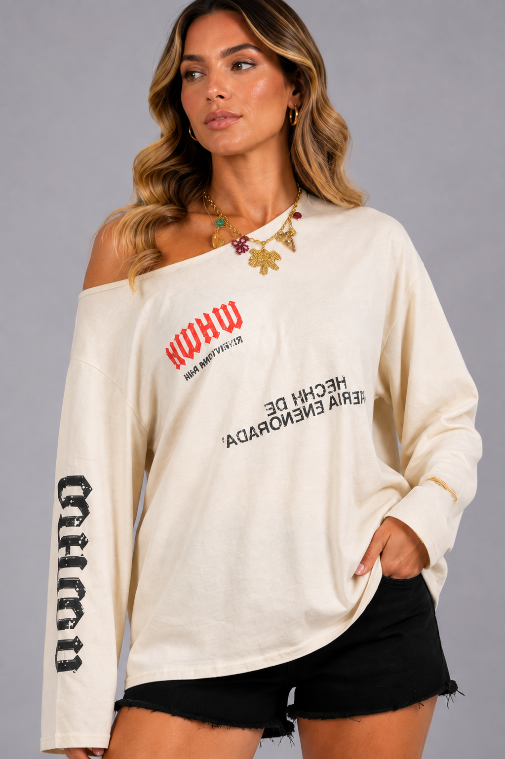 Oversized Tee | Mabel