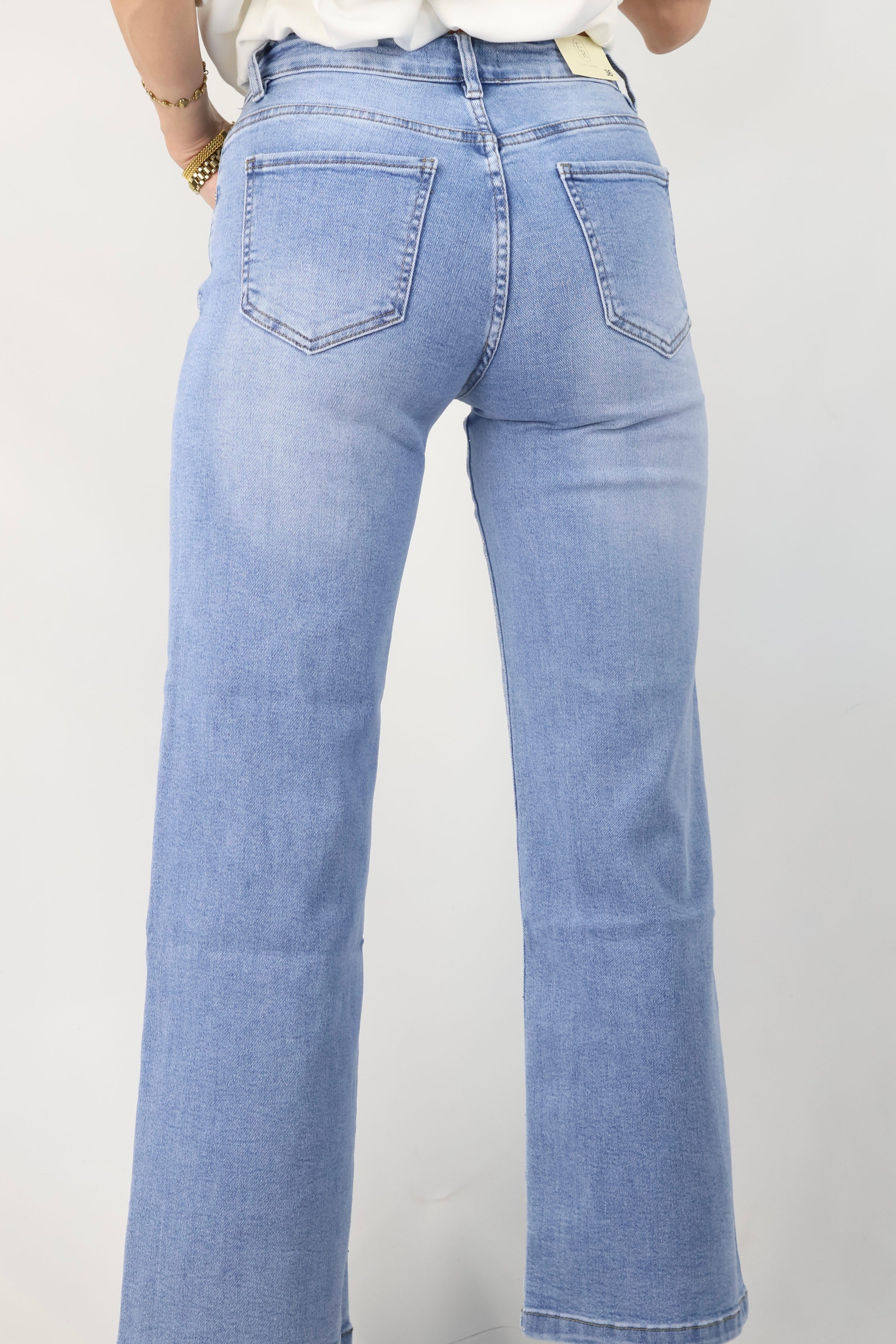 Folly Rose | Straight Fit Strass