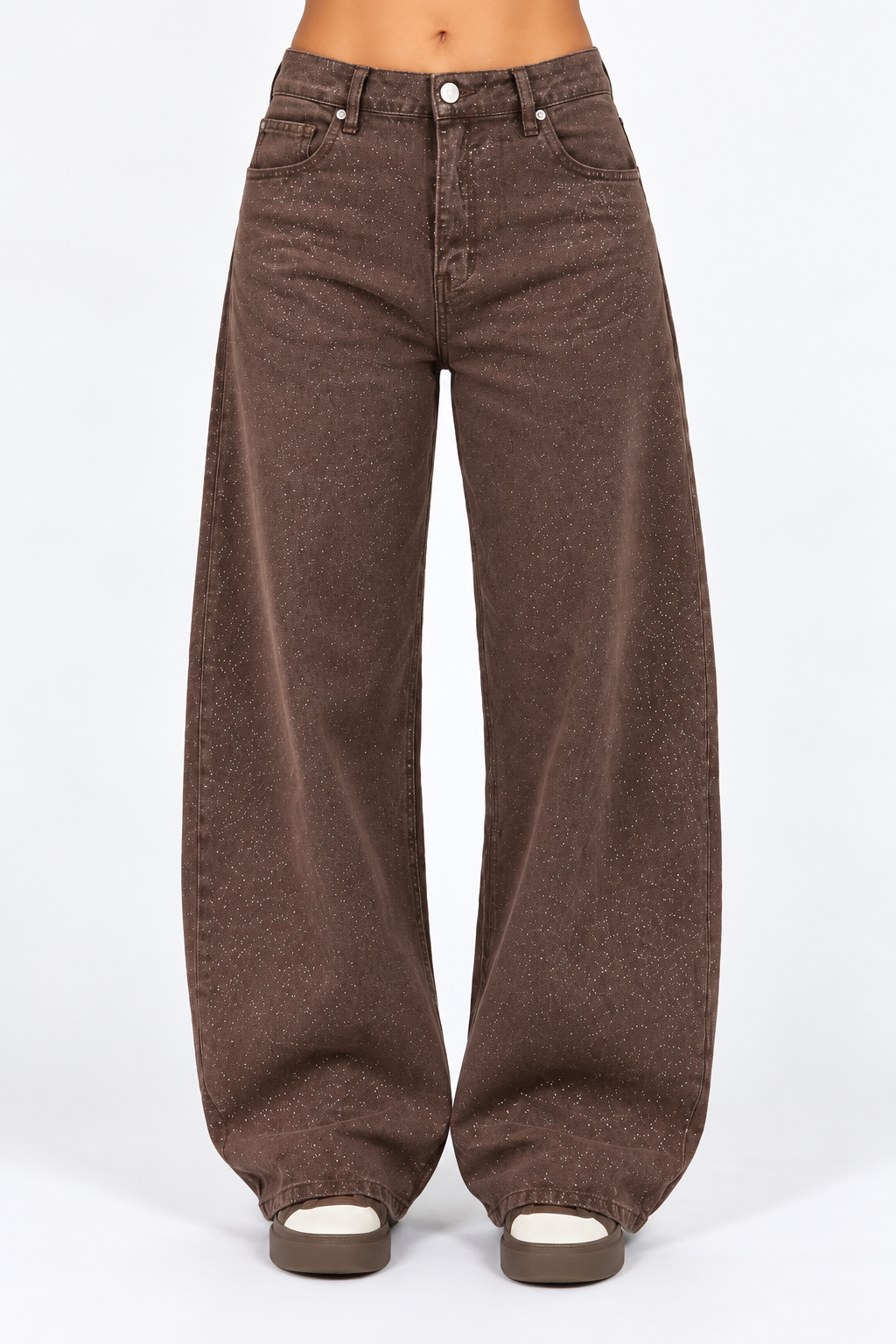 SeeSee Balloon Jeans Brown
