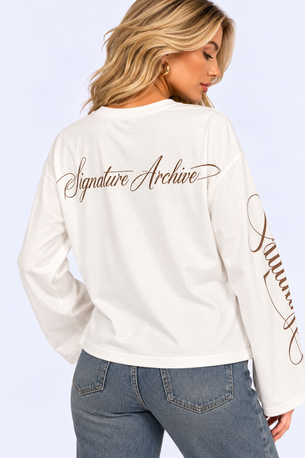 Longsleeve Signature | White