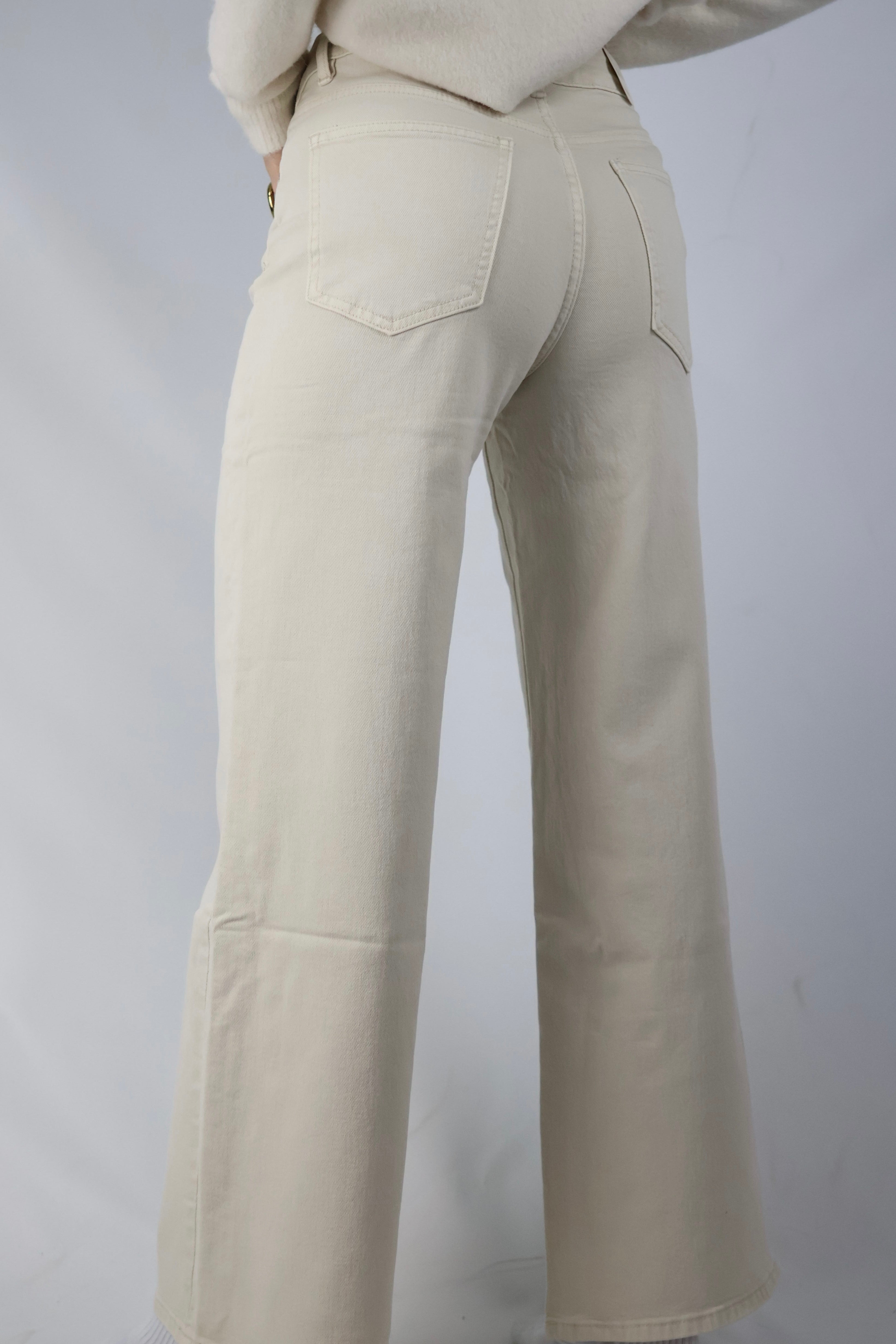 Redial | Wide Leg Crème