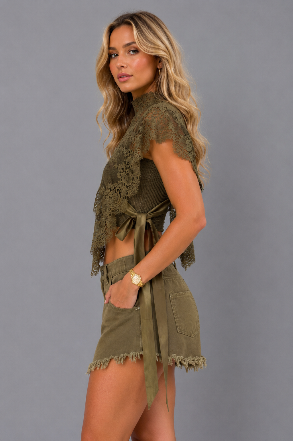Top Lace | Green