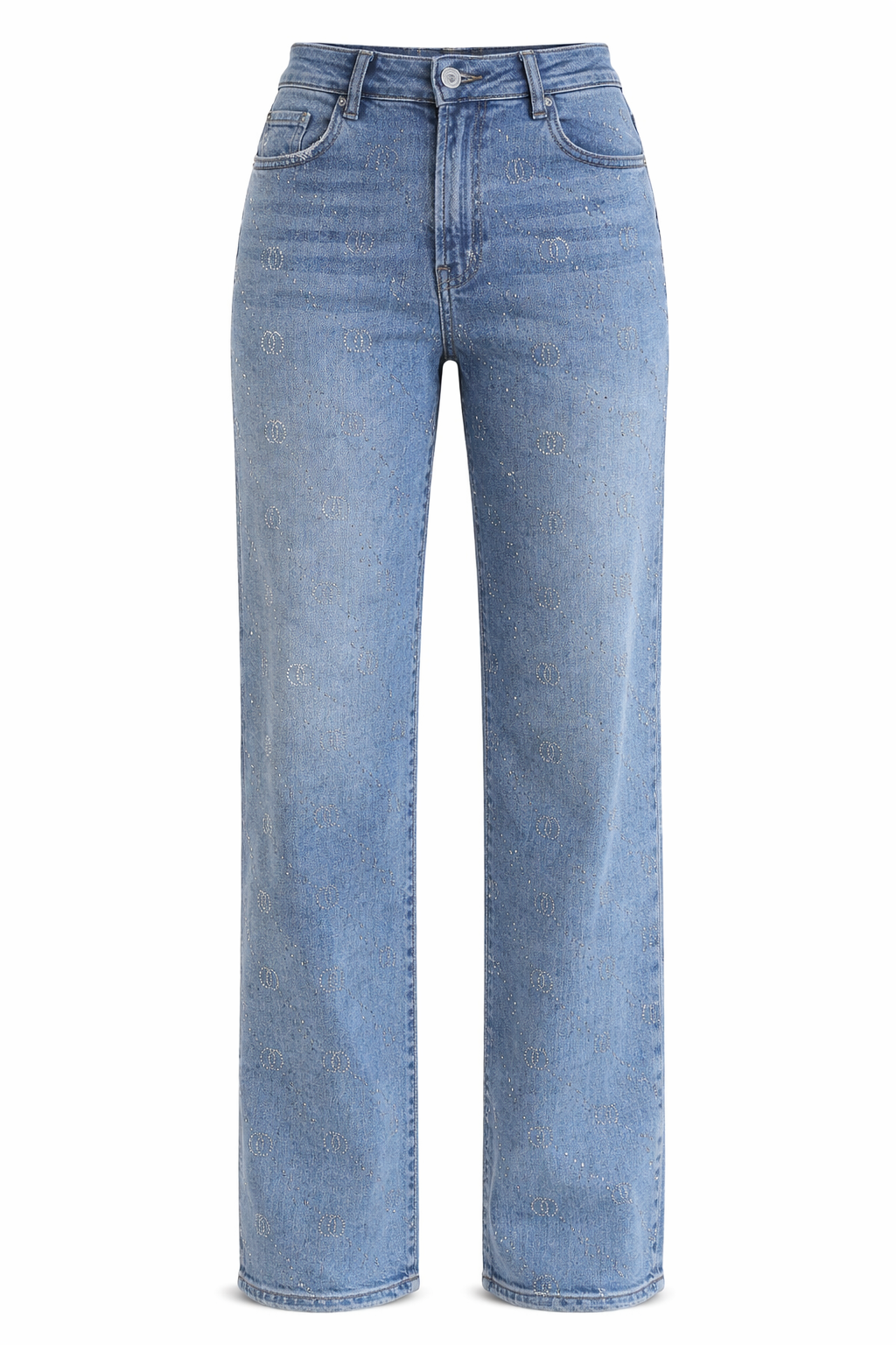 Folly Rose | Straight Fit Strass