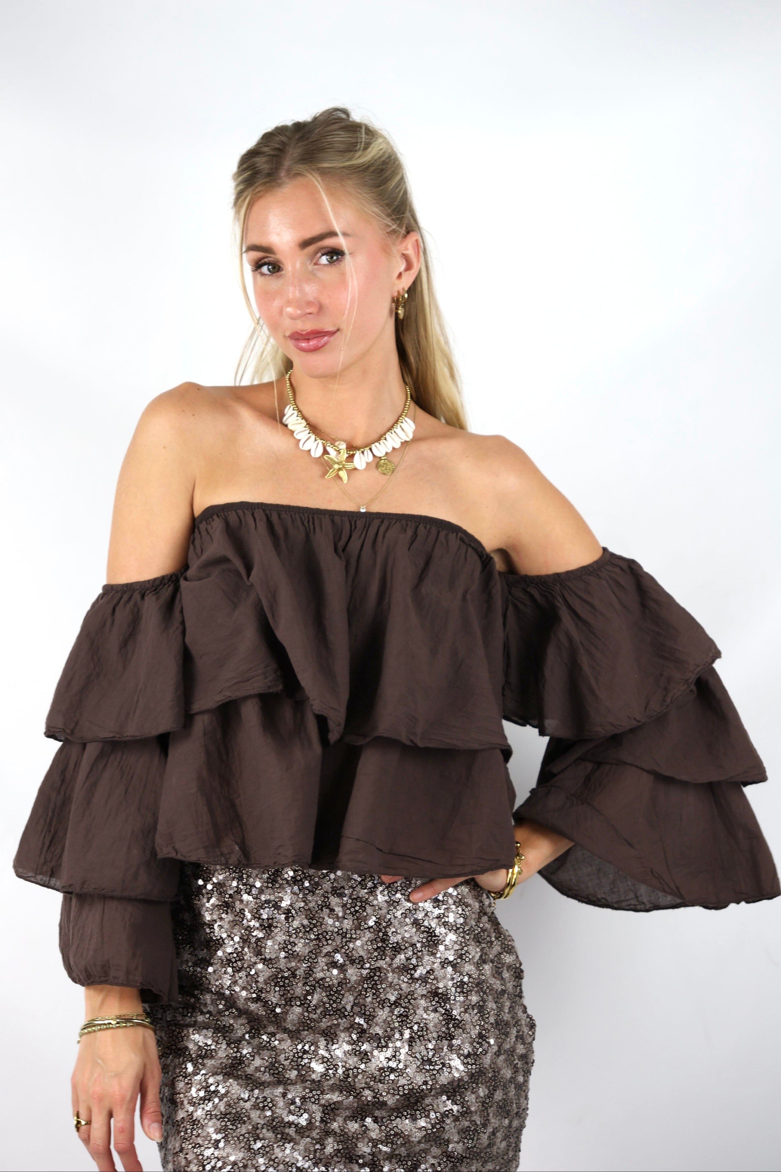 Off-Shoulder Blouse | Chelsey