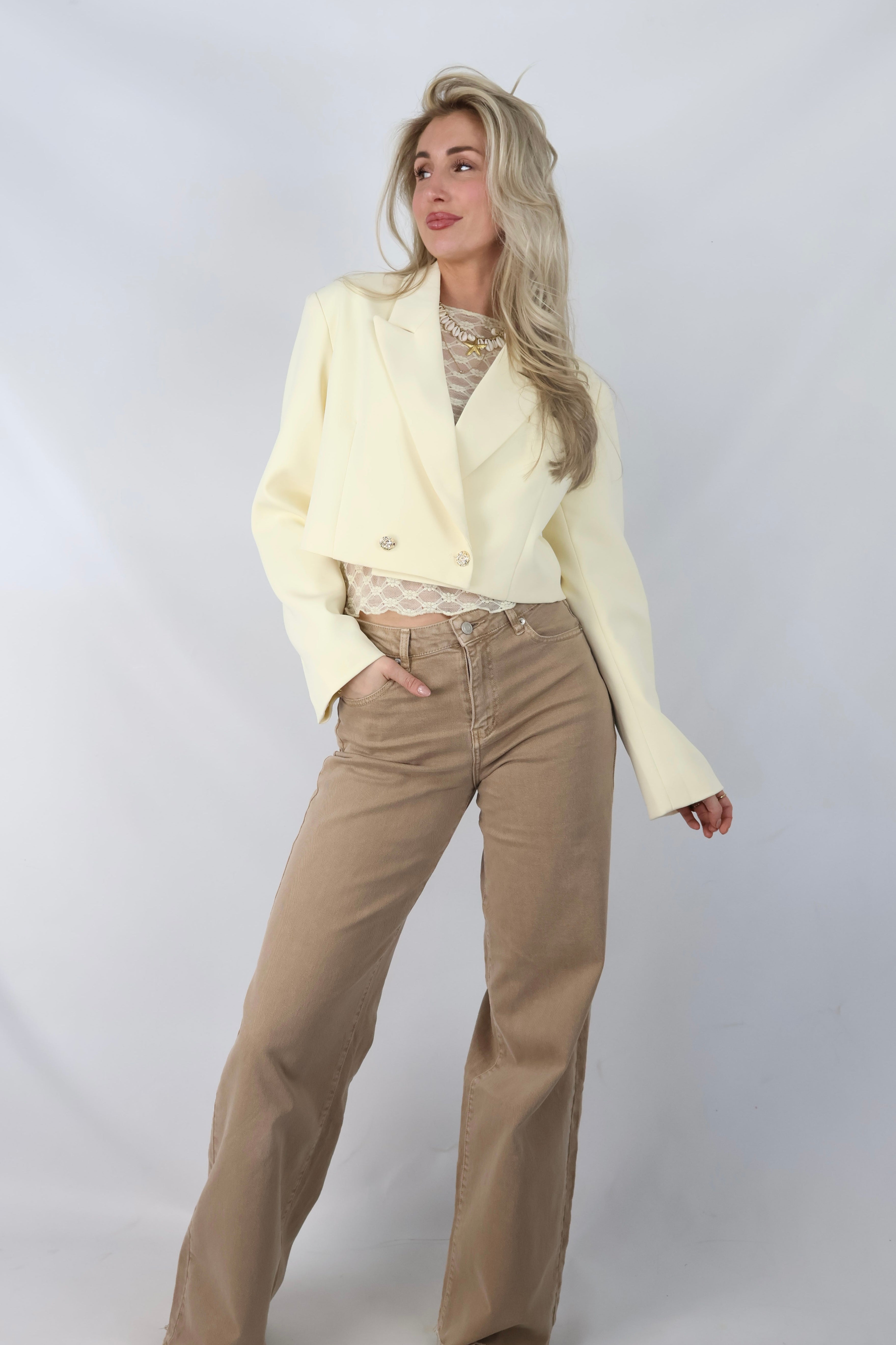 Redial Extra Tal Jeans | Camel