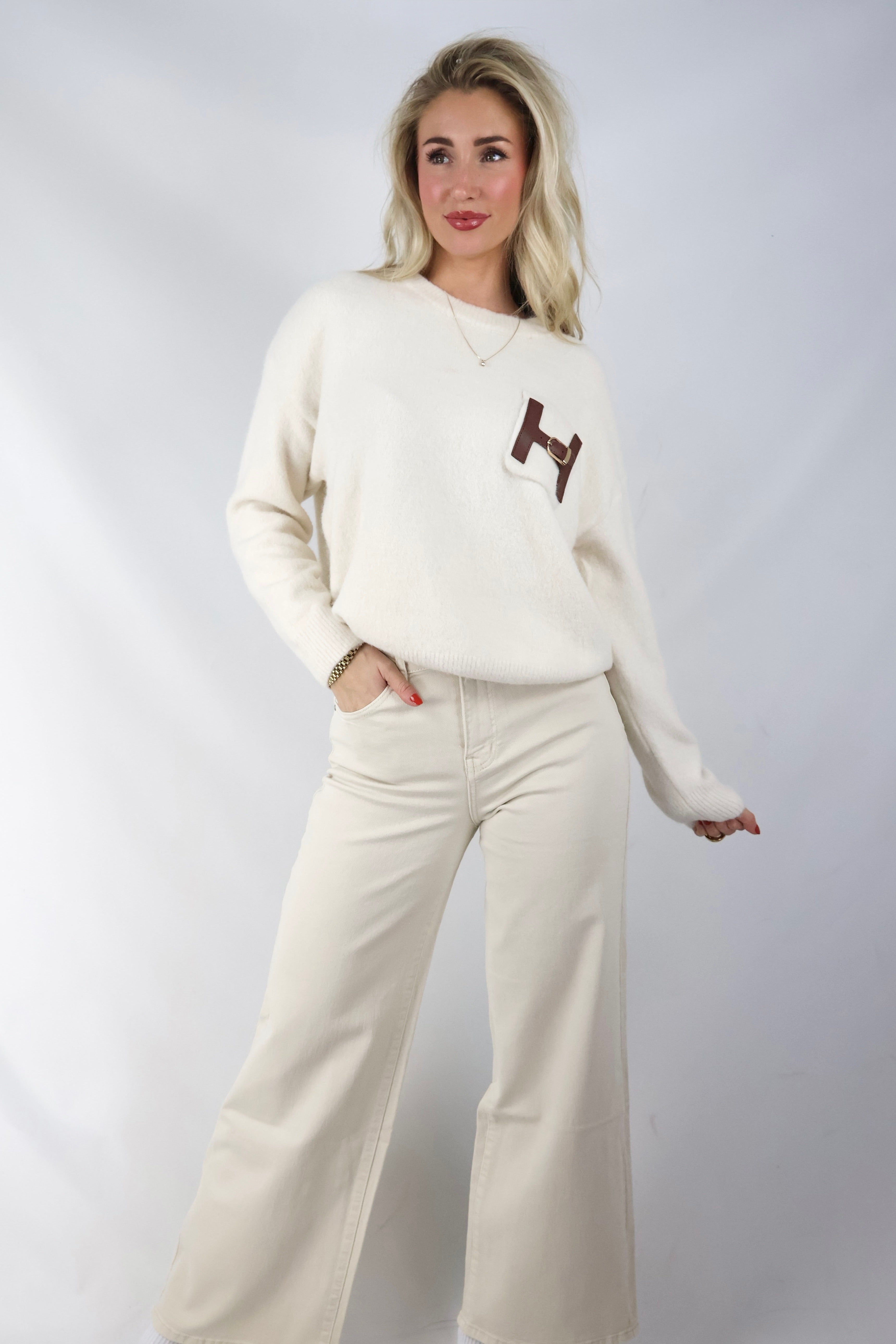 Redial | Wide Leg Crème