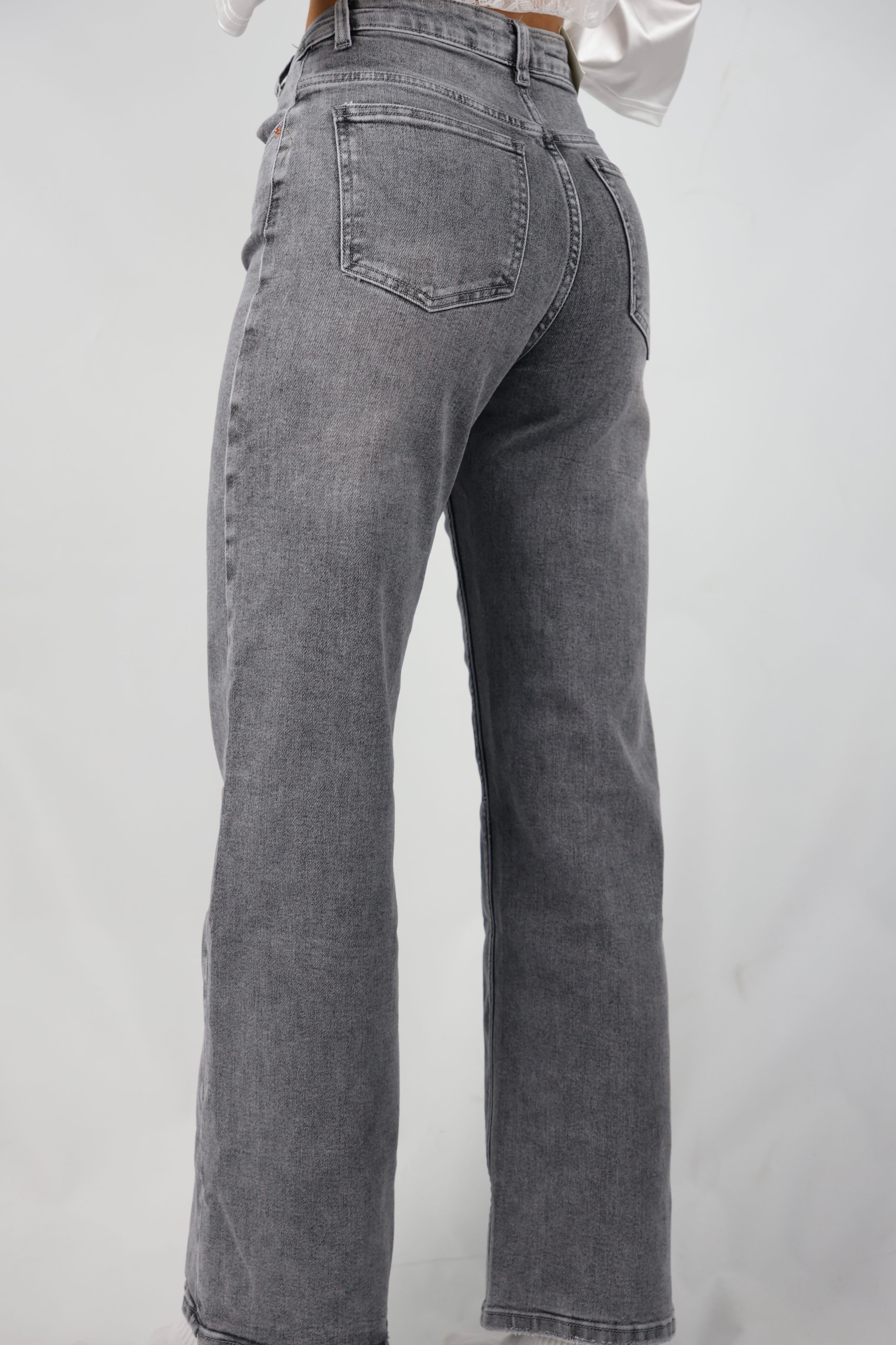 Miss Bon | Wide Leg Jeans