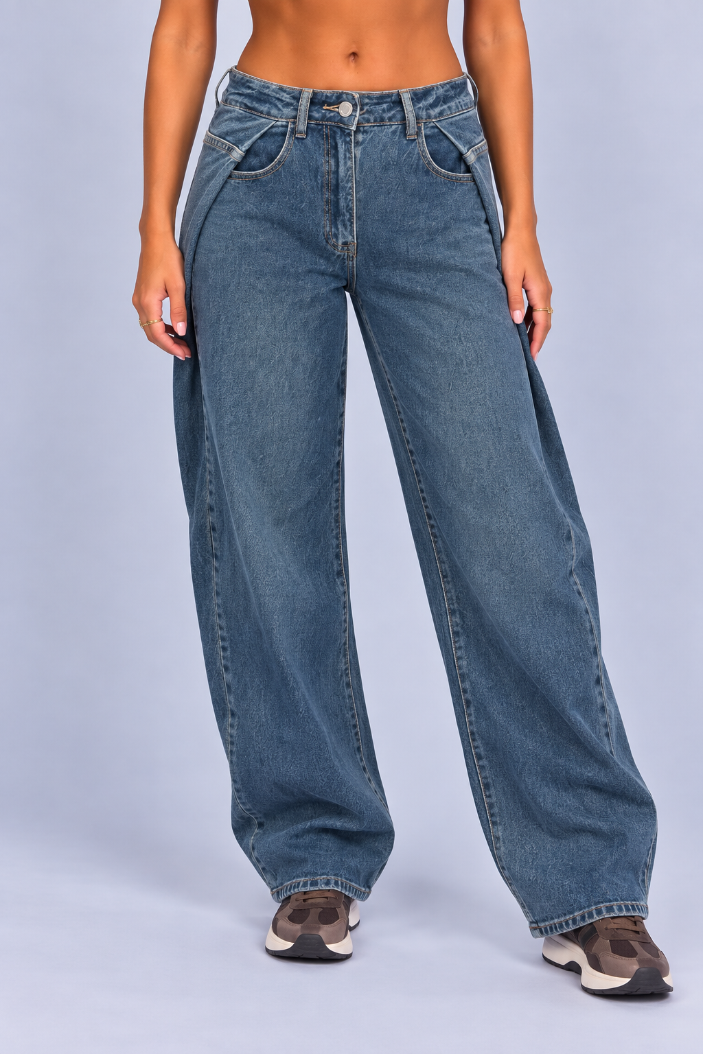 Queen Hearts | Wide Leg Jeans