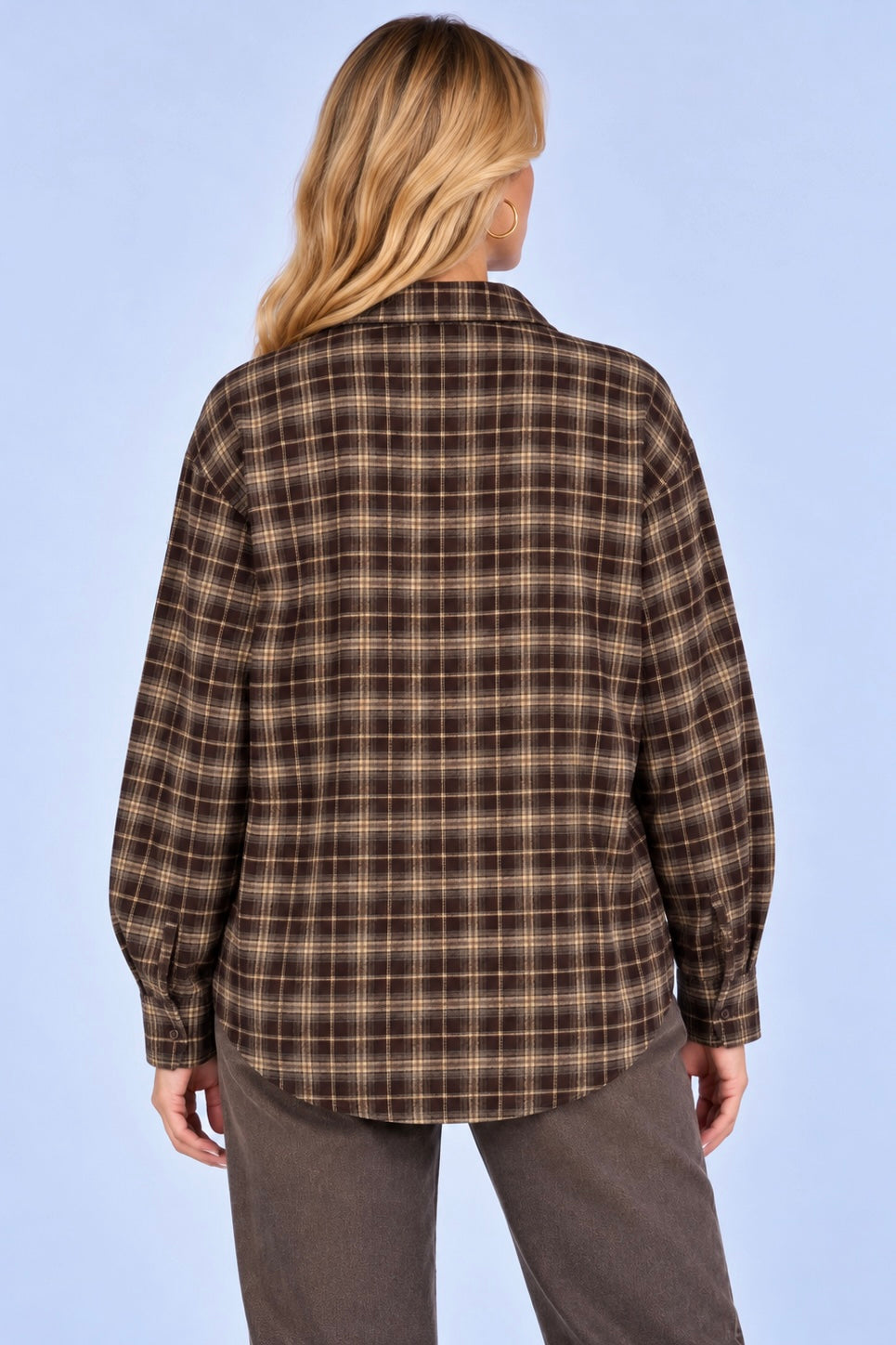 Blouse Brown | Spark