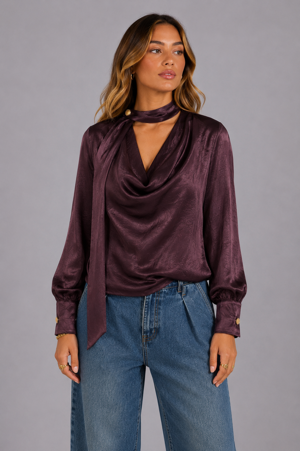 Blouse | Satin