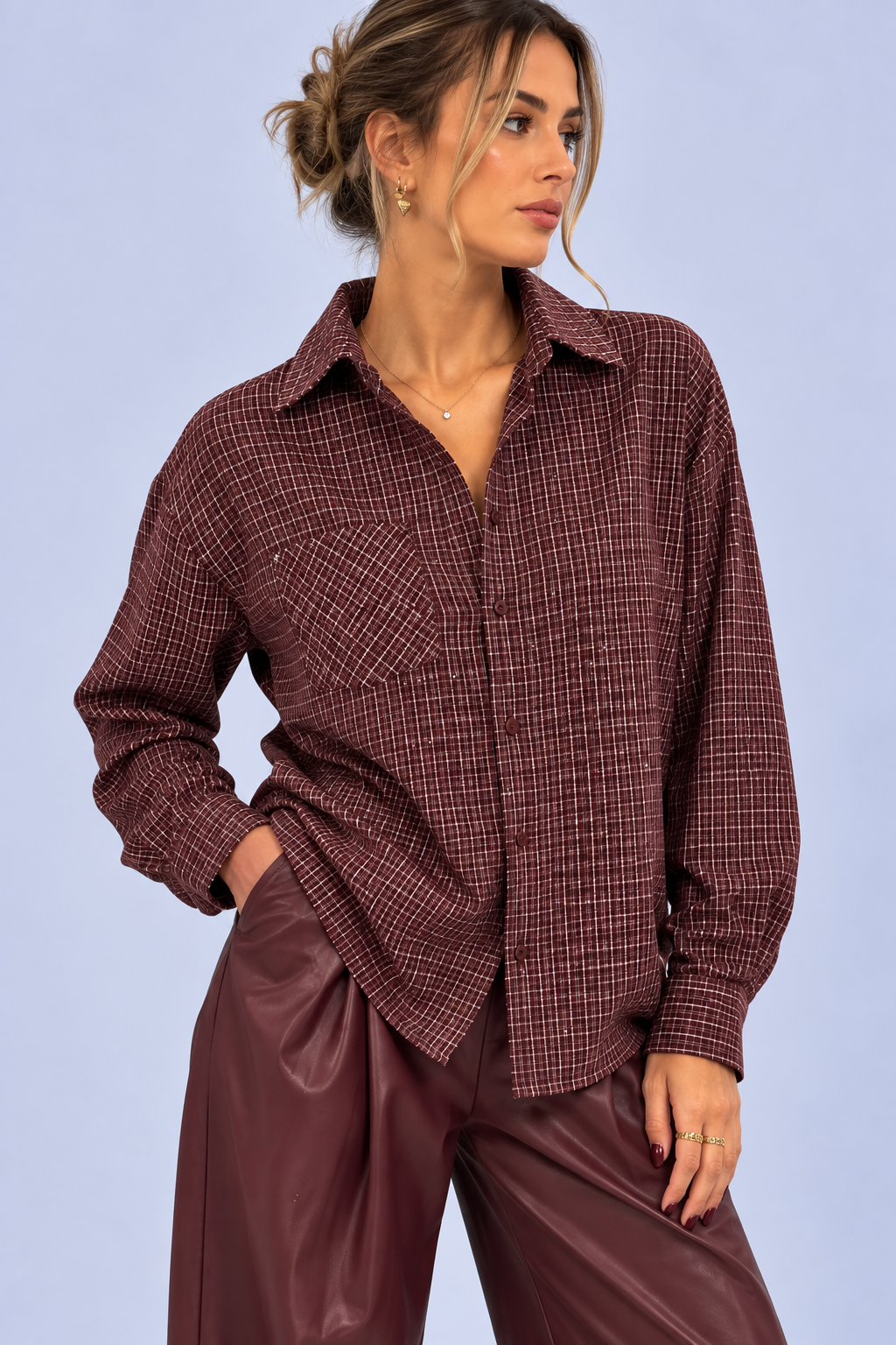 Blouse Ruit | Strass
