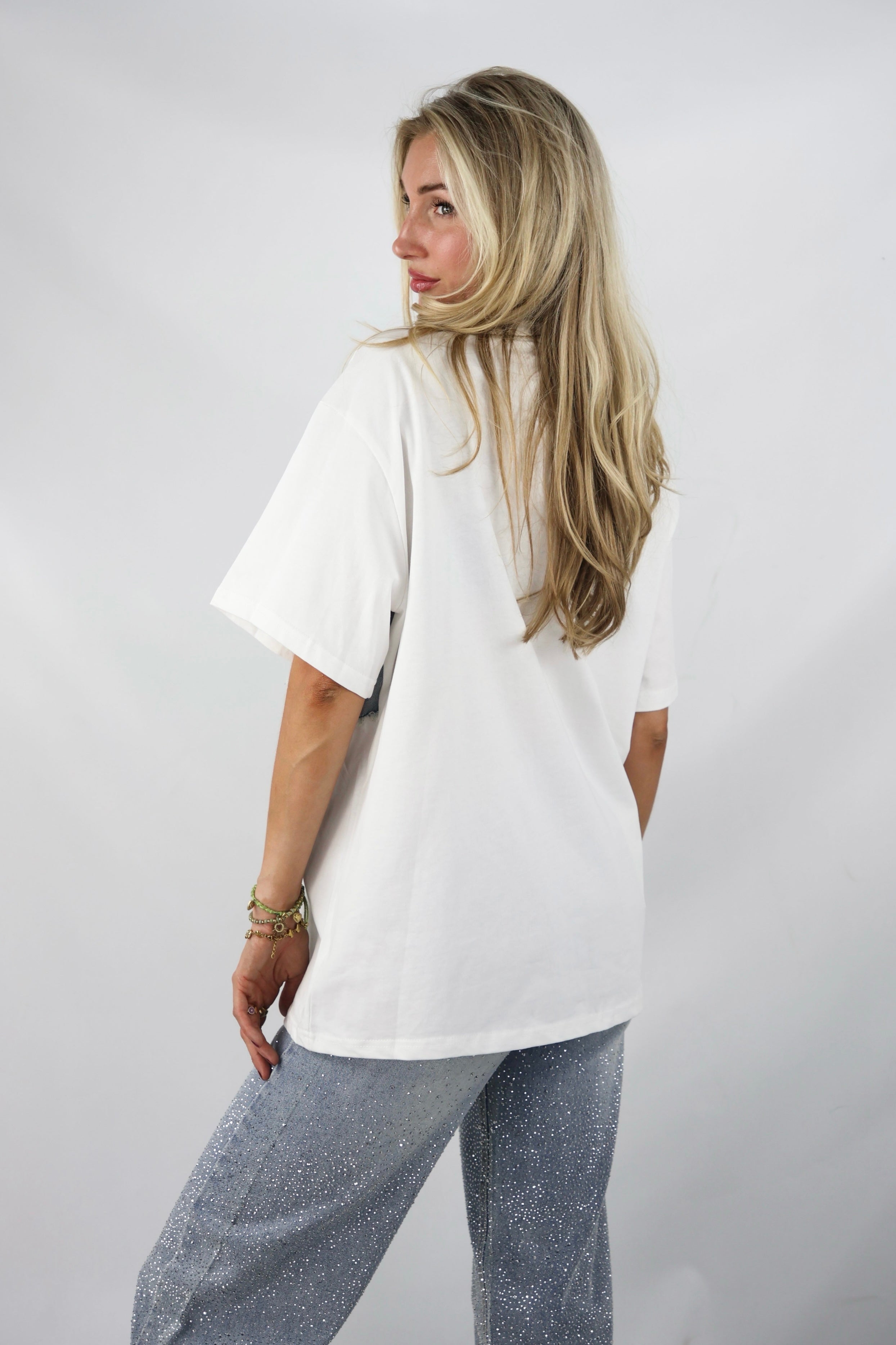 Oversized Tee | Denim