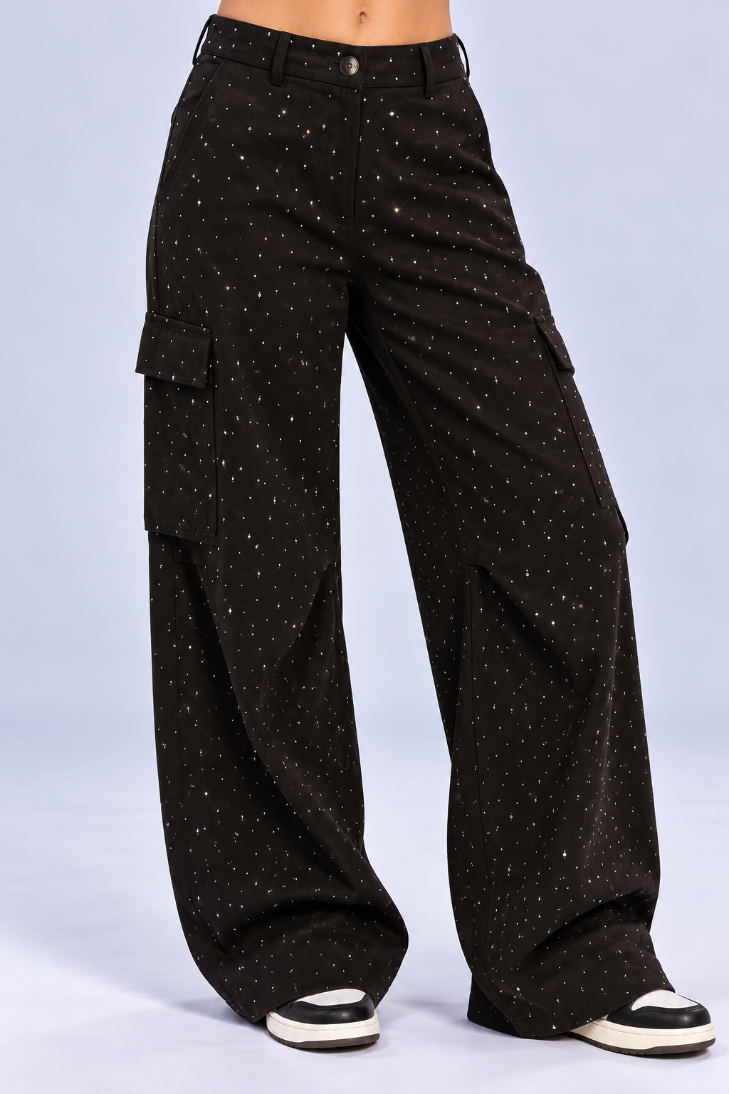 Cargo Pantalon | Strass