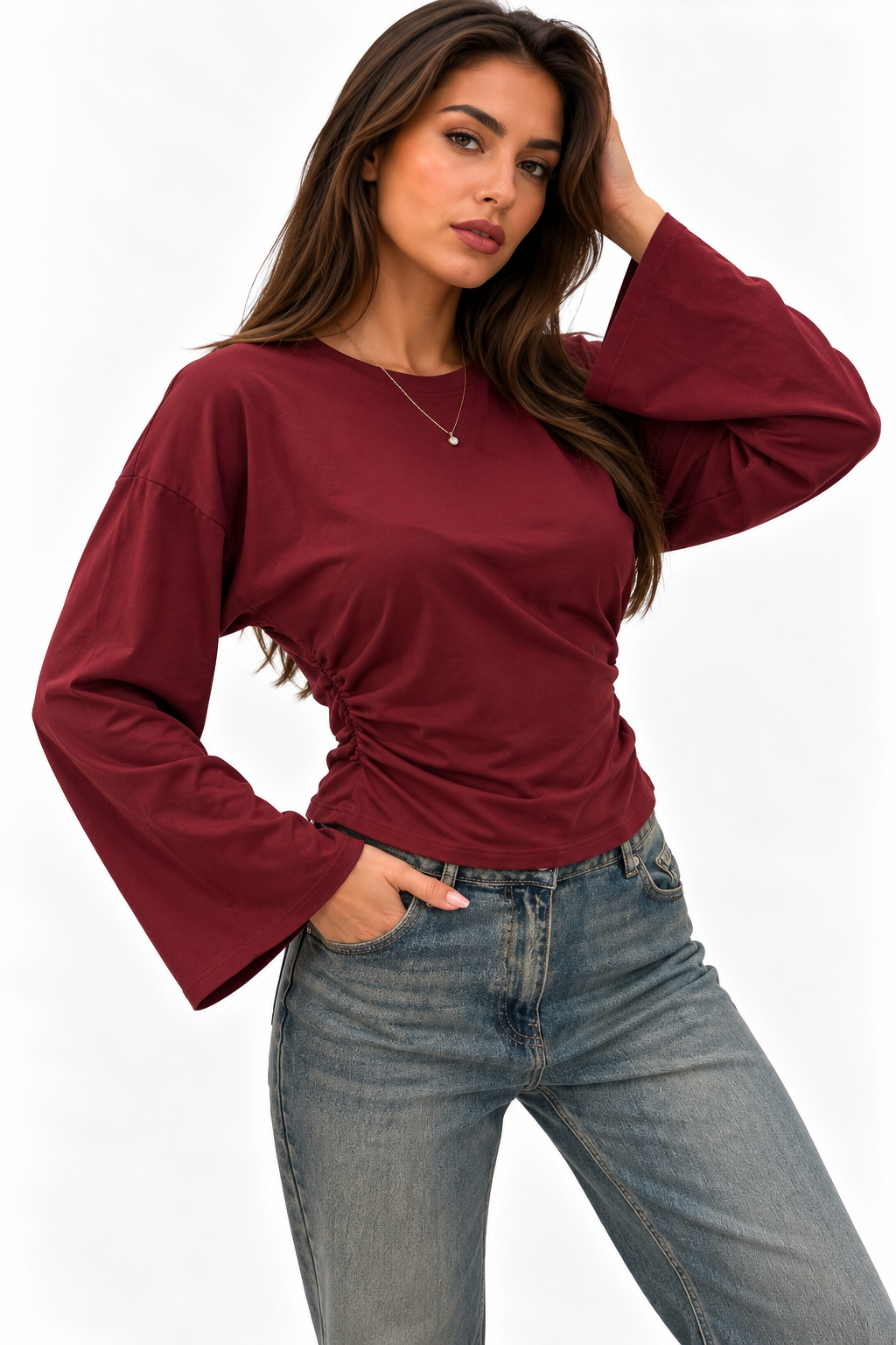 Longsleeve Ambika | Red