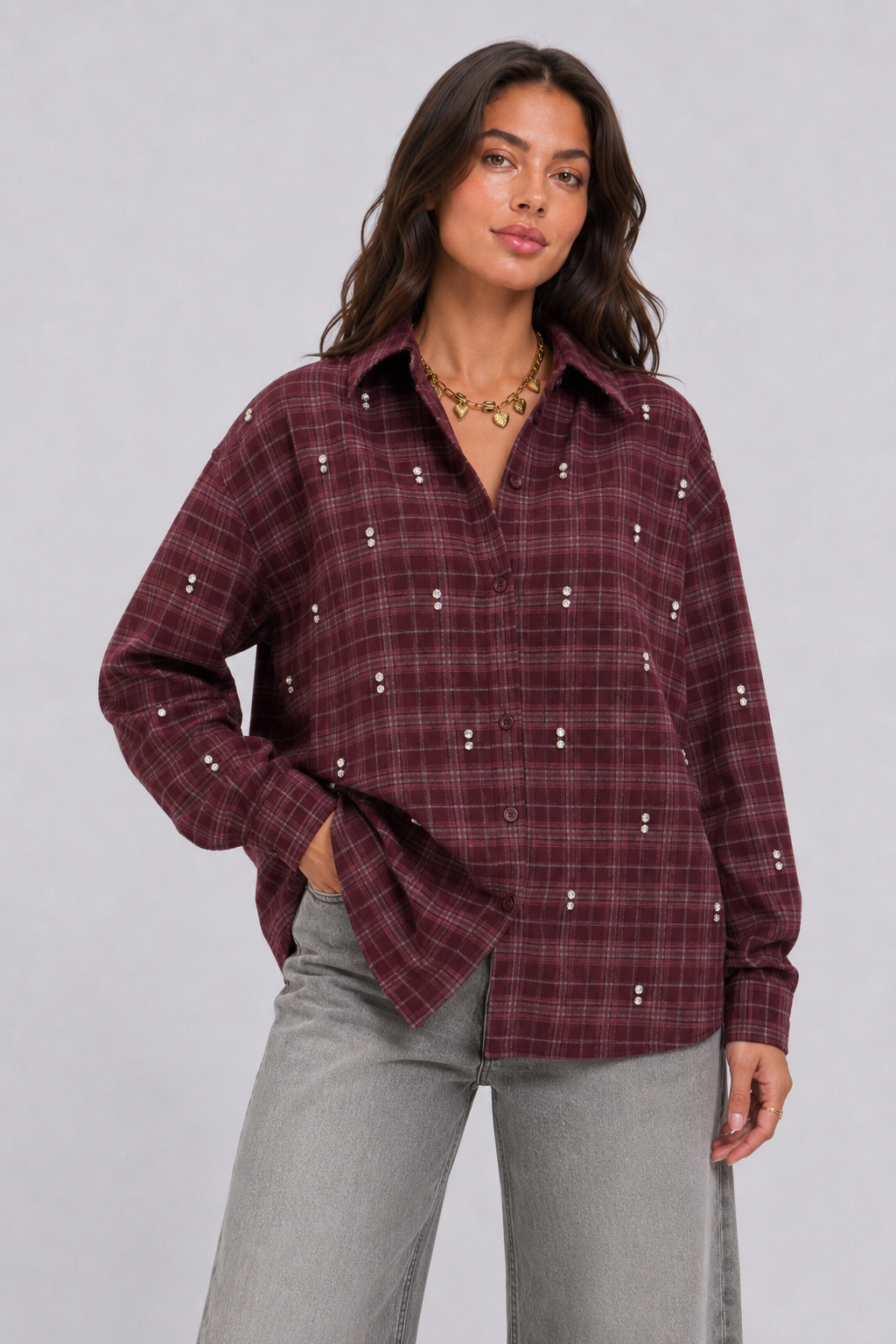 Blouse Bordeaux | Spark